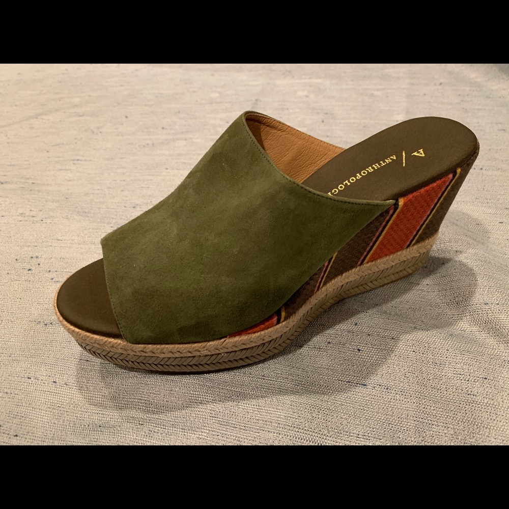 Anthropologie platform sandals size 39